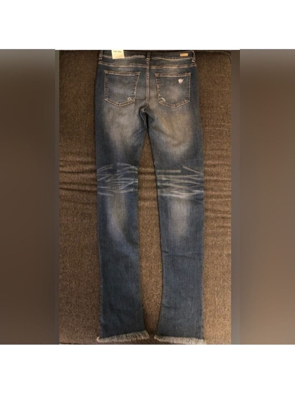 Sneak Peek Jeans Skinny Long Size 11 Distressed NWT - Picture 7 of 7